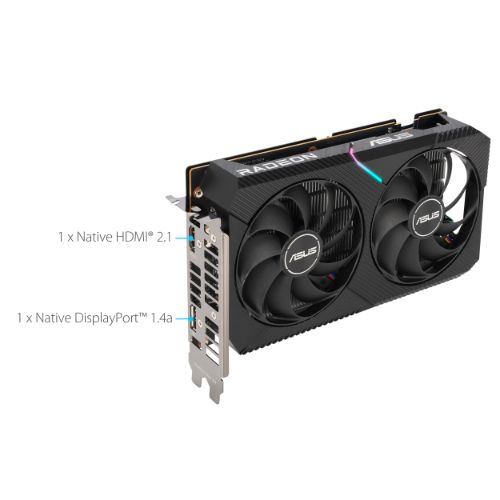 ASUS Dual RX 6400 4GB Gaming Graphic Card DUAL-RX6400-4G